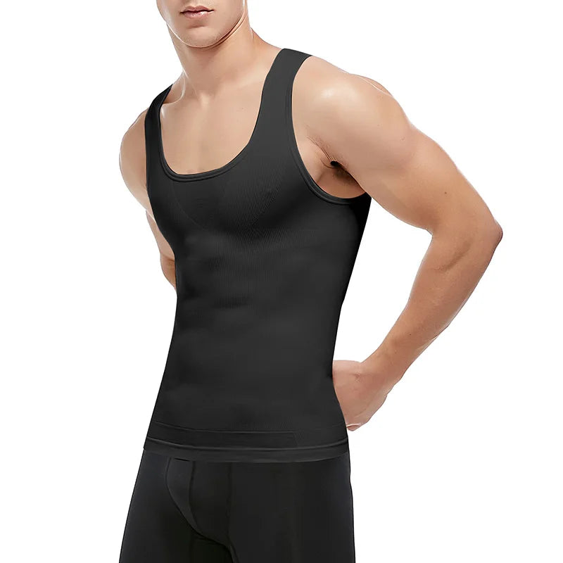 Mens Body Shaper Undershirts