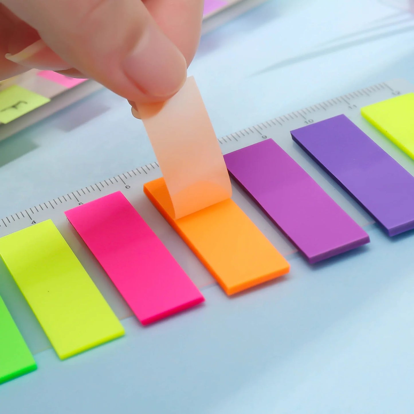 Color Fluorescence Sticky Notes Bookmarks