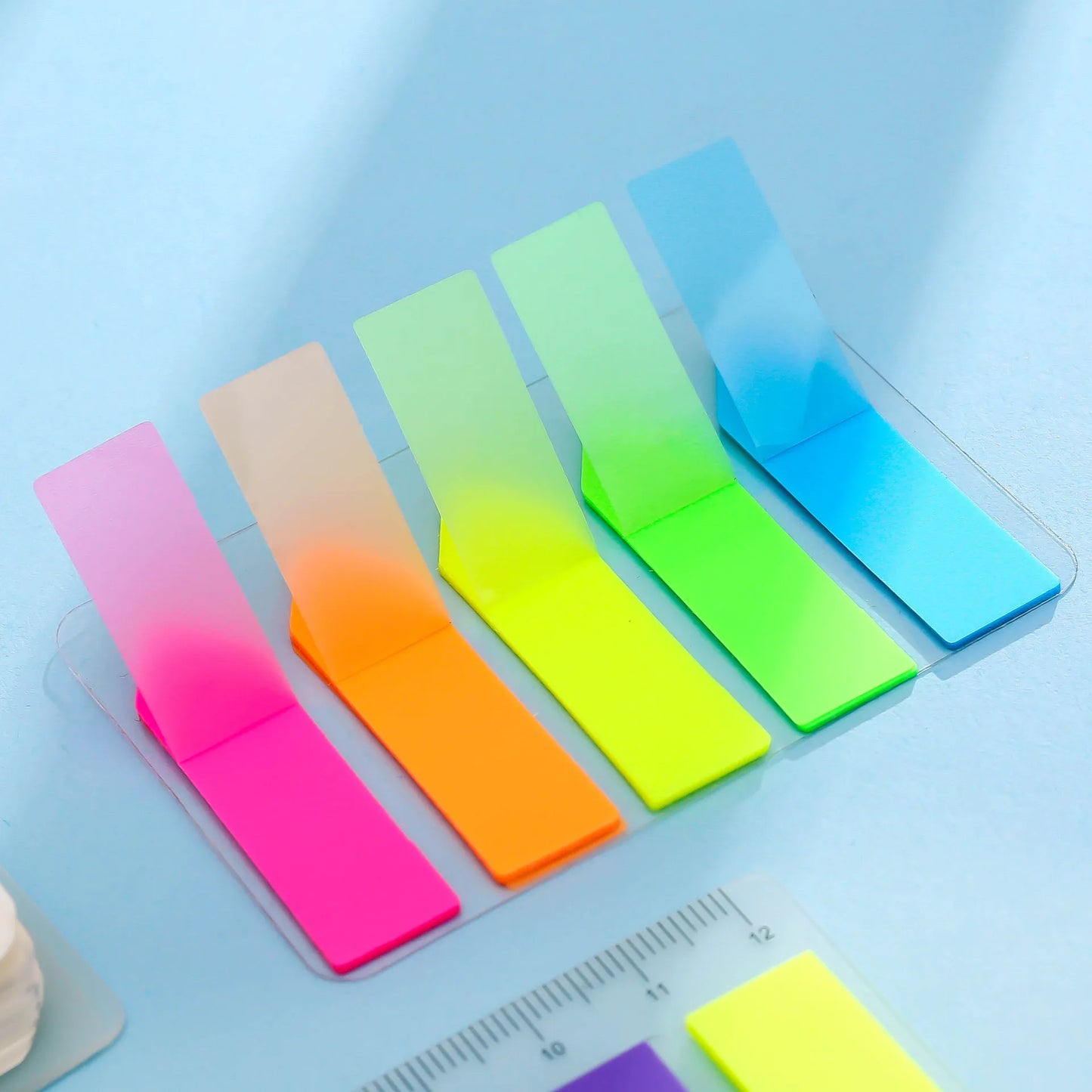 Color Fluorescence Sticky Notes Bookmarks