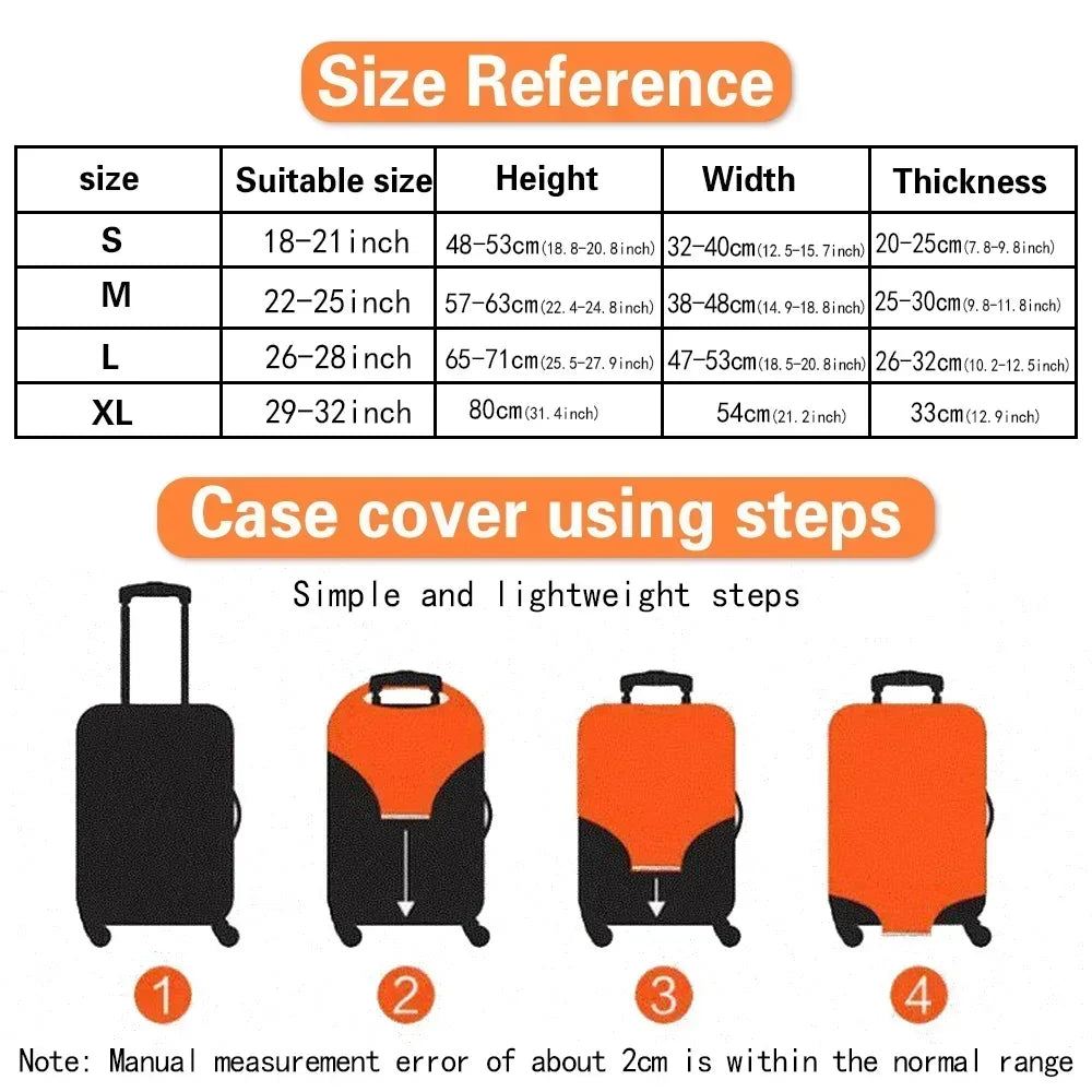 Luggage Cover Suitable for18-32 Inch Suitcase Case