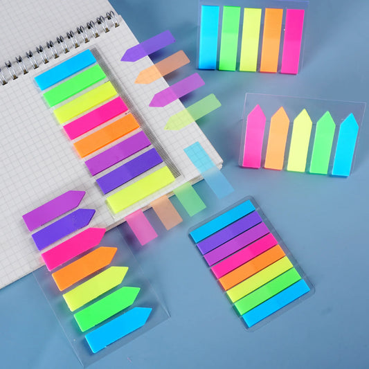 Color Fluorescence Sticky Notes Bookmarks