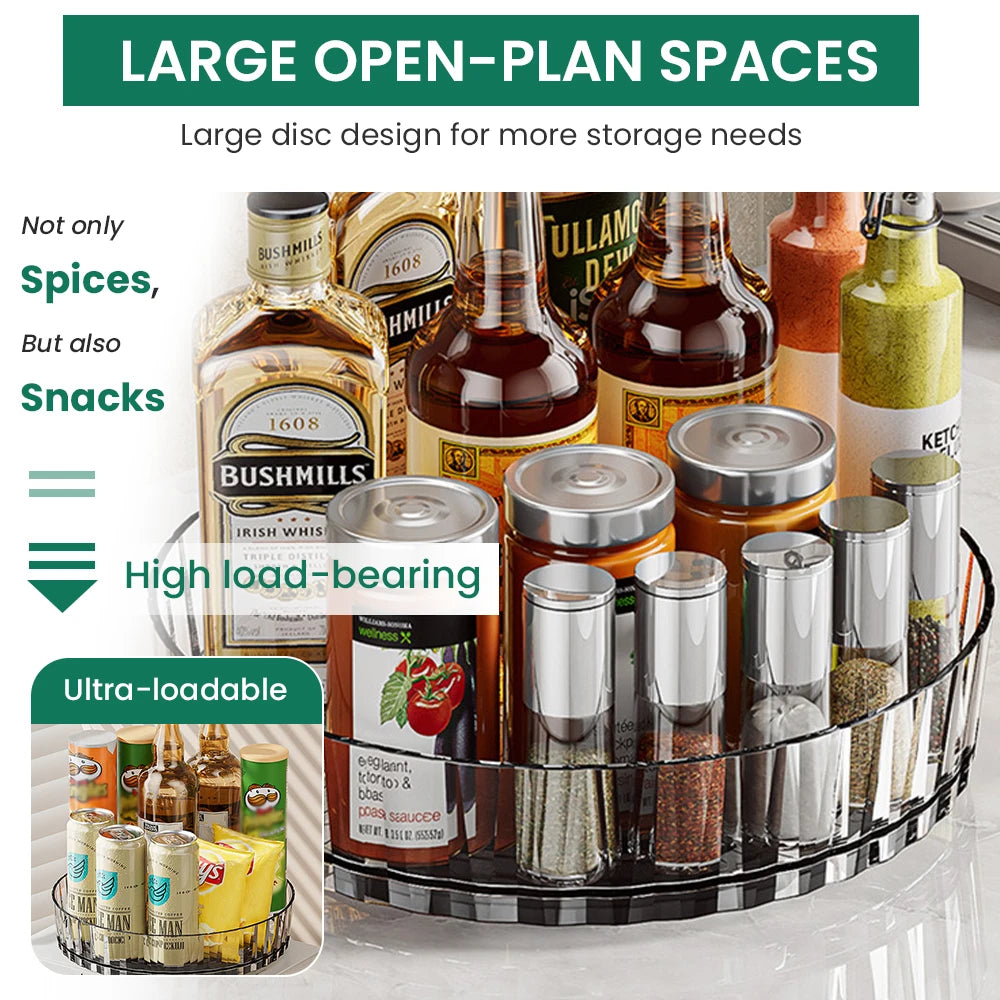 Round Kitchen Storage Organizer