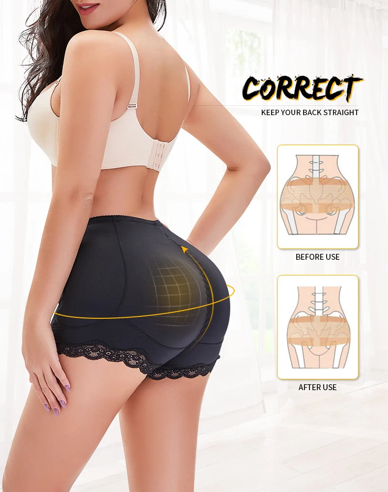 Padded Butt lifter Corrective Underwear